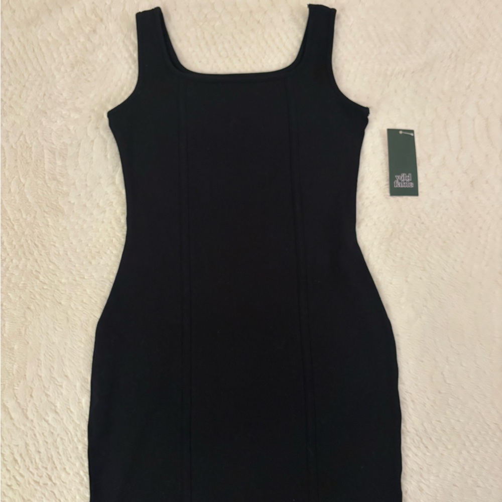 Wild Fable Black Backless Dress